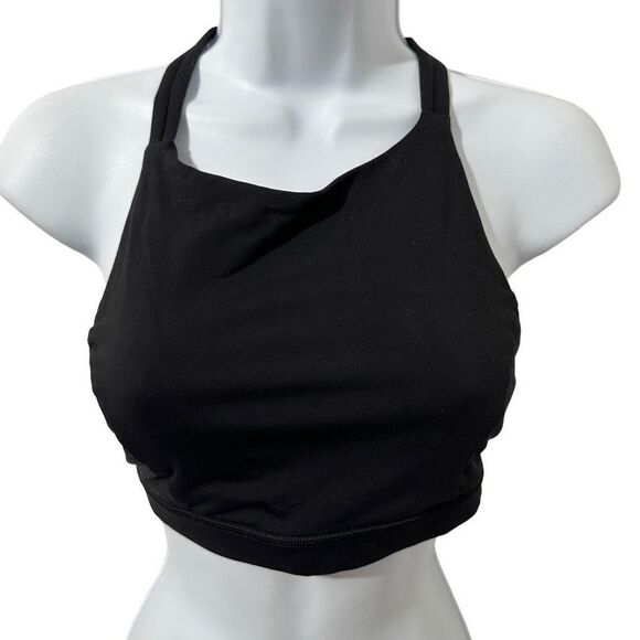 Lululemon Slide With Me Bra Black size 4 .   A446 - Picture 1 of 5